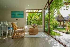 Living area - An Bang Garden Pool Villa (Hoi An)
