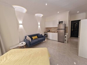 Chalet, 1 habitación, con acceso para personas discapacitadas, para fumadores | Sala de estar