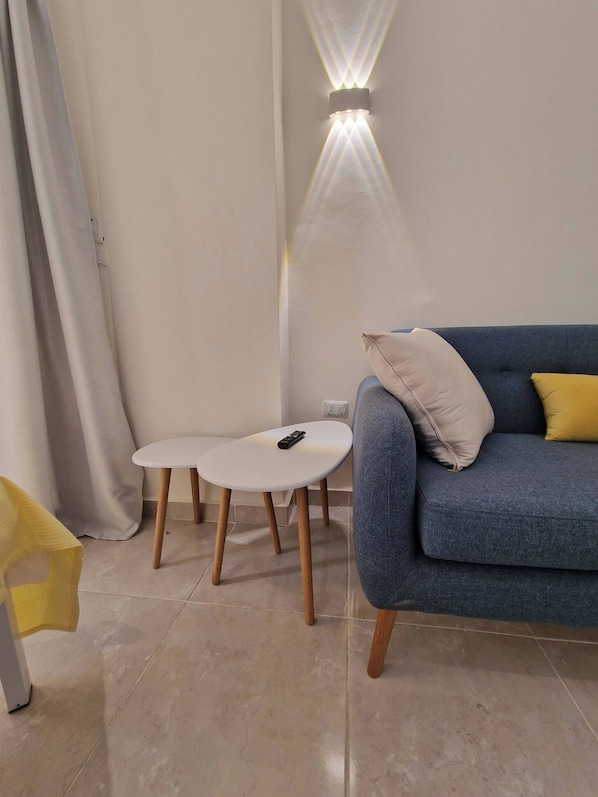 Chalet, 1 habitación, con acceso para personas discapacitadas, para fumadores | Sala de estar