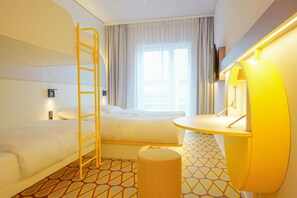 Allergivenligt sengetøj, skrivebord, arbejdsområde til bærbare computere