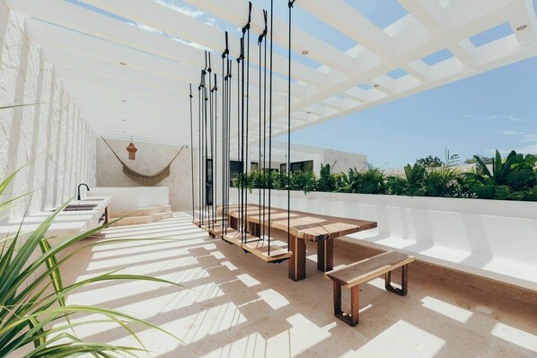 Restaurante al aire libre