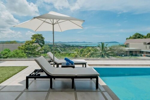 Aroha Seaview Villa In Nature - Private Pool