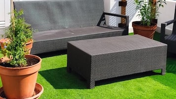 Terrasse sur le toit