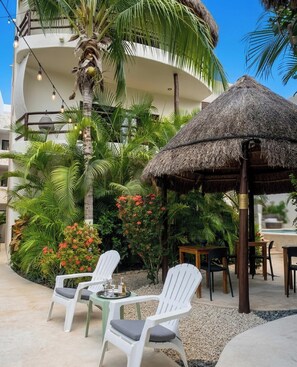 Outdoor dining - Tua Tulum 4 Spacious Jungle Retreat Curated Design (Tulum)