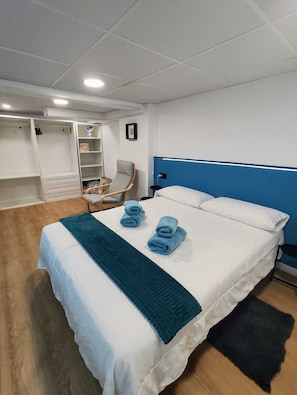 1 bedroom, iron/ironing board, travel crib, free WiFi