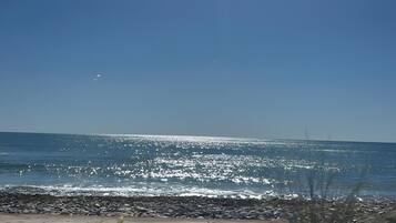 Vlak bij het strand