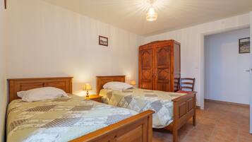 2 slaapkamers, wifi