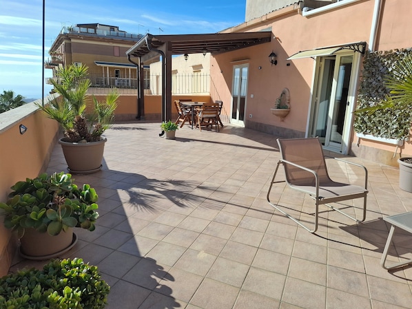Rooftop terrace