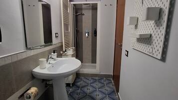 Panoramic Penthouse, City View | Bathroom | Shower, bidet, soap, shampoo