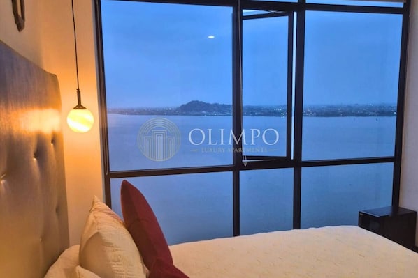 1 غرفة نوم وواي فاي وملاءات أسرّة