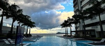 Double apartment with city and river view