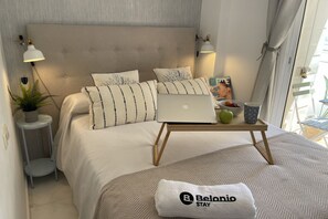 2 bedrooms, iron/ironing board, travel crib, WiFi