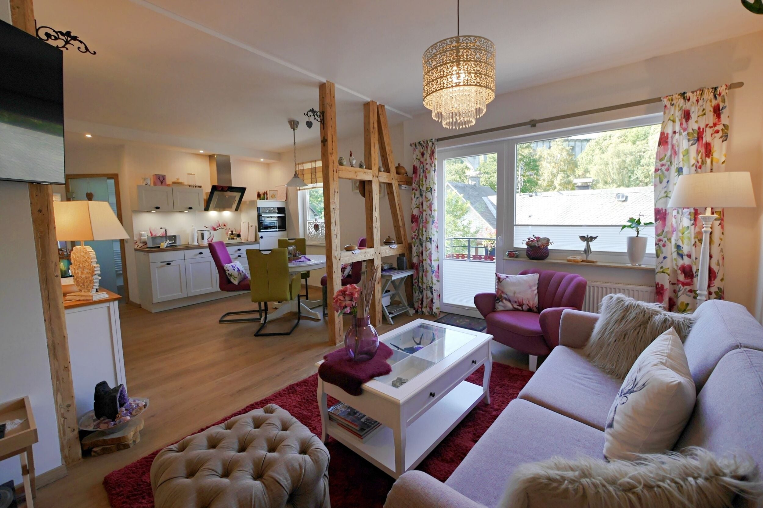 Upland-Flair Ferienwohnung Blumenwiese****