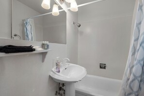 Hair dryer, towels