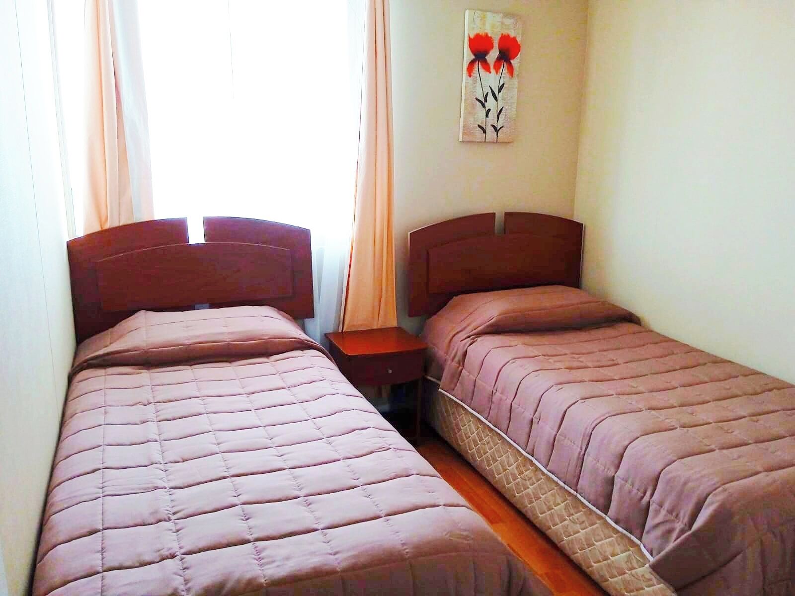 2 bedrooms, WiFi, bed sheets