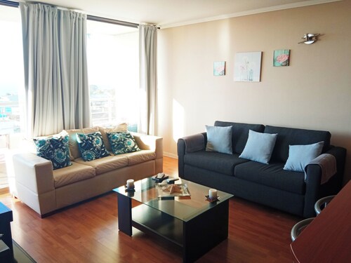 ️ 2 Bedroom Apartment with Panoramic Ocean View  - Valparaíso