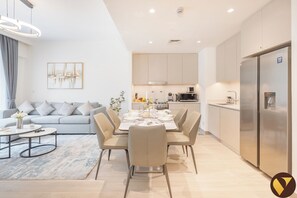 Luxury Apartment, Balcony, City View | Iron/ironing board, free WiFi