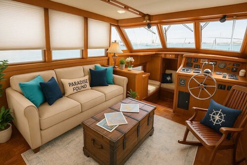 Luxurious 2-bedroom Yacht in enchanting Puerto Peñasco with AC