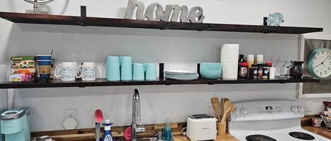 Microwave, oven, stovetop