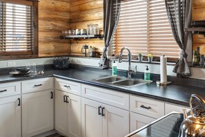 Toaster, dining tables