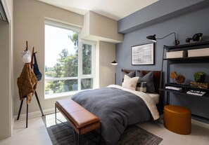 1 間睡房、熨斗/熨衫板、床單