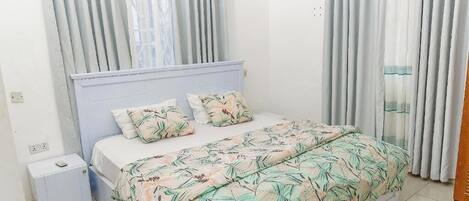 1 soveværelse, internetforbindelse, sengetøj