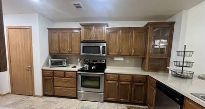 Upscale home with high end furnishings and memory foam king bed. 2 car garage