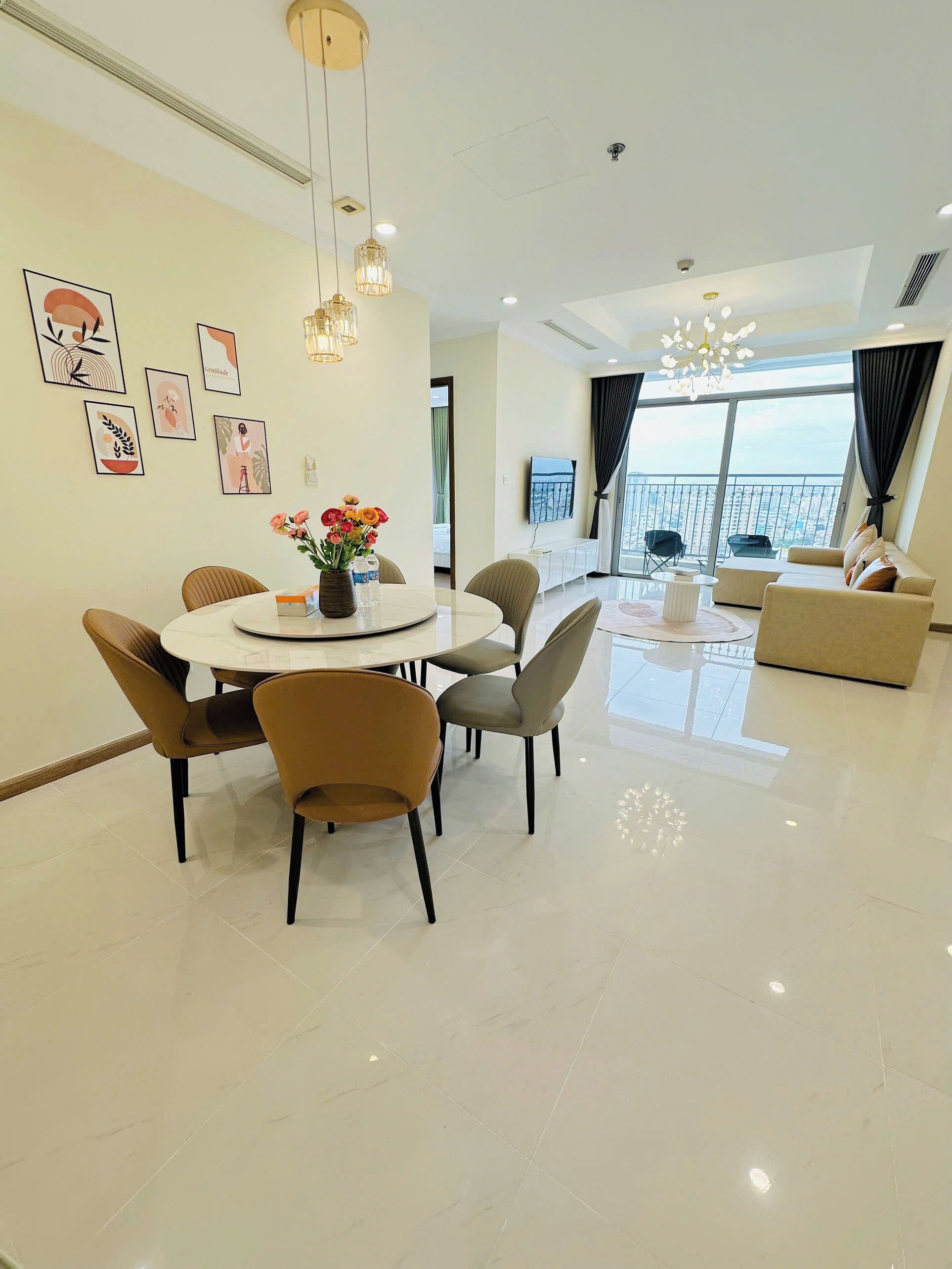 Apartamento, 3 quartos, vista para a cidade, na torre | Área de estar