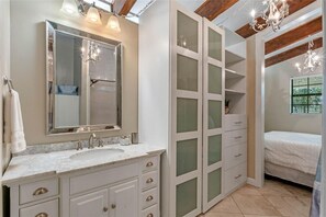 Towels, soap, toilet paper