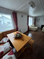 Family Cabin, Patio, Garden View | Living area