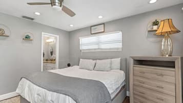 4 habitaciones, escritorio, wifi y ropa de cama