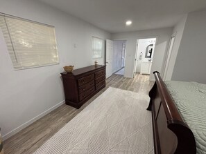 1 makuuhuone, vuodevaatteet