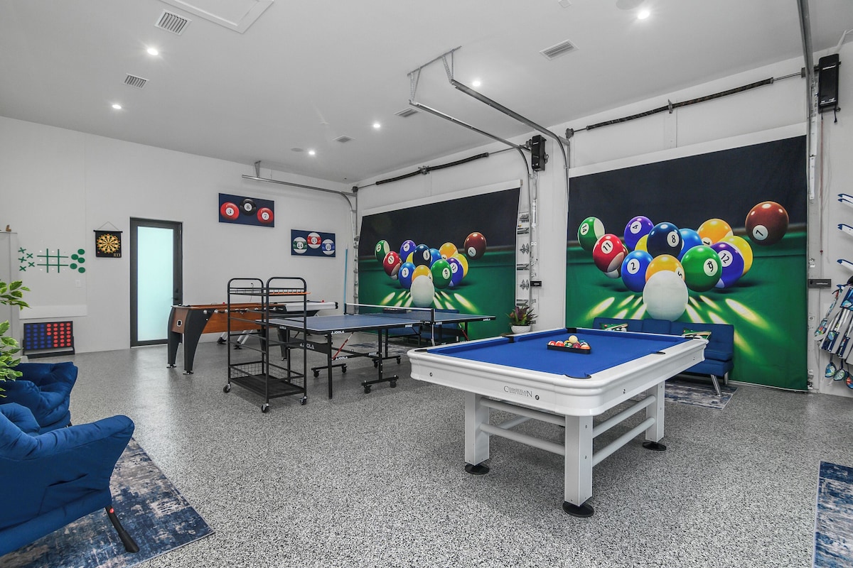 Photo 59 of Golden Acres Sports Ranch – Luxe Retreat with Pickleball, Pool & Games