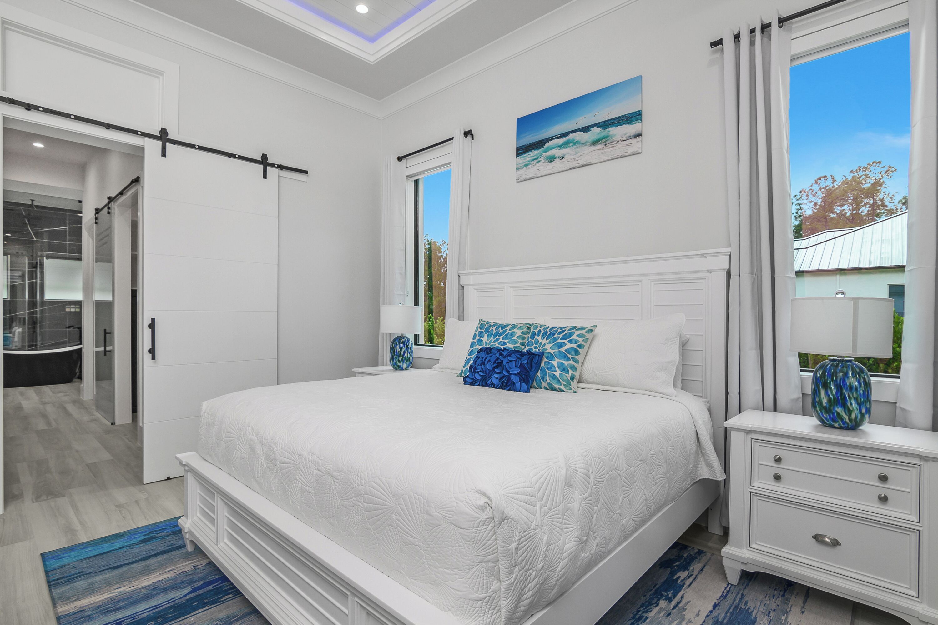 5 bedrooms, in-room safe, iron/ironing board, free WiFi