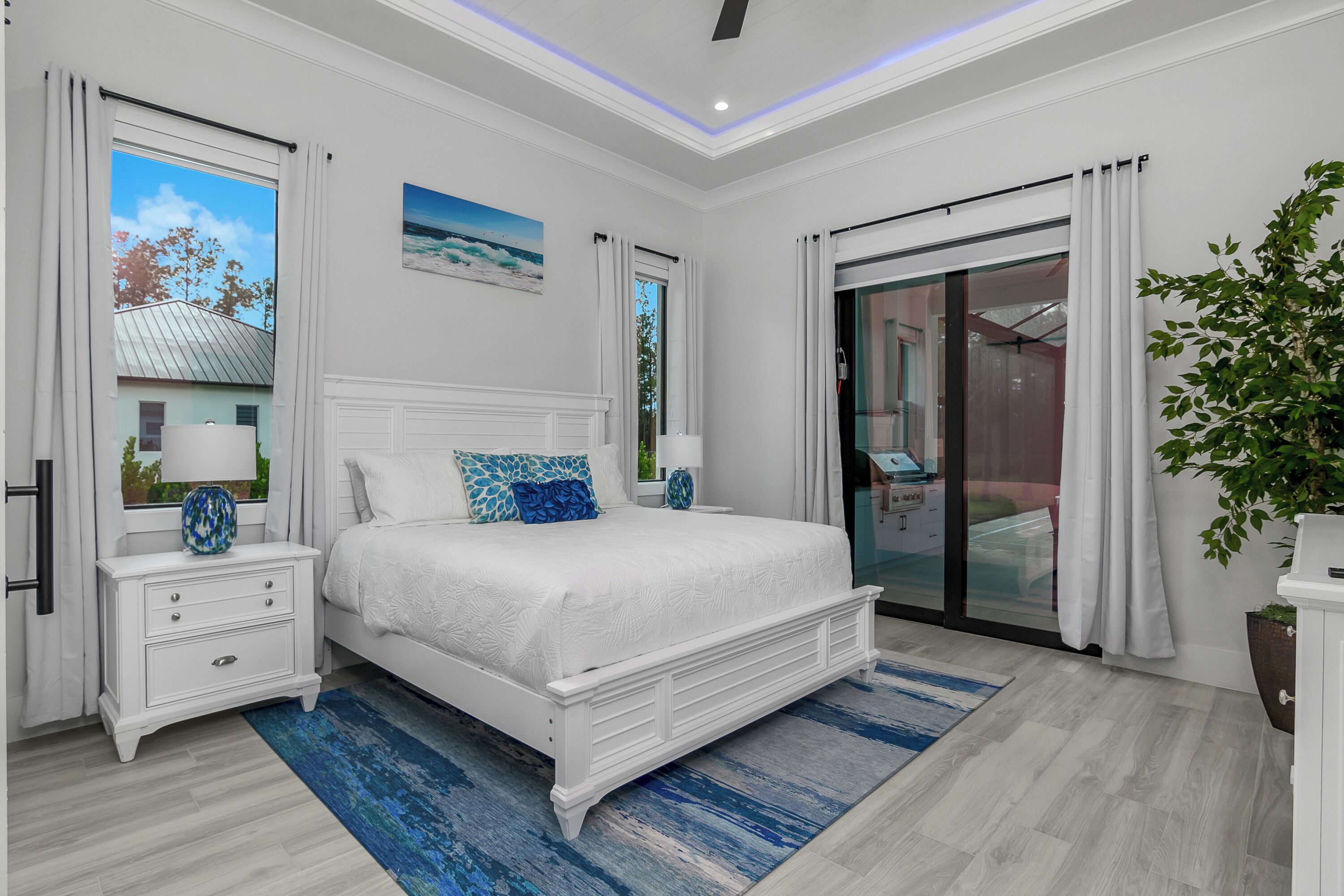 5 bedrooms, in-room safe, iron/ironing board, free WiFi