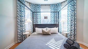 9 dormitorios, tabla de planchar con plancha, Internet y ropa de cama