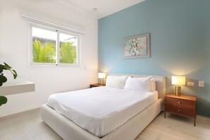 4 bedrooms, iron/ironing board, travel cot, WiFi