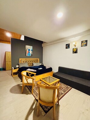 Departamento Deluxe | Escritorio, espacio para trabajar con laptop y wifi gratis 