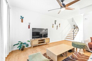 Townhome, Multiple Beds, Kitchen (The Capri Villa) | Living area