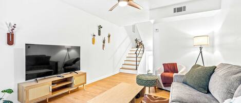 Townhome, Multiple Beds, Kitchen (The Capri Villa) | Living area