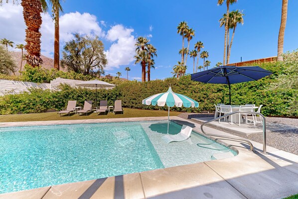 Indoor pool, a heated pool