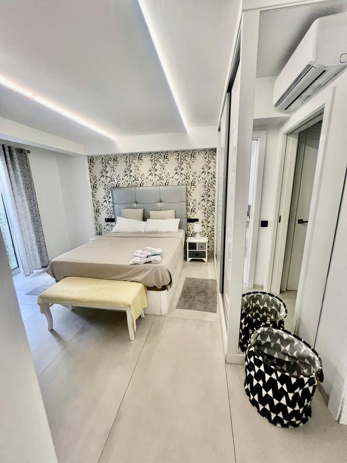 3 dormitorios, tabla de planchar con plancha, wifi y ropa de cama