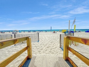 Beach nearby