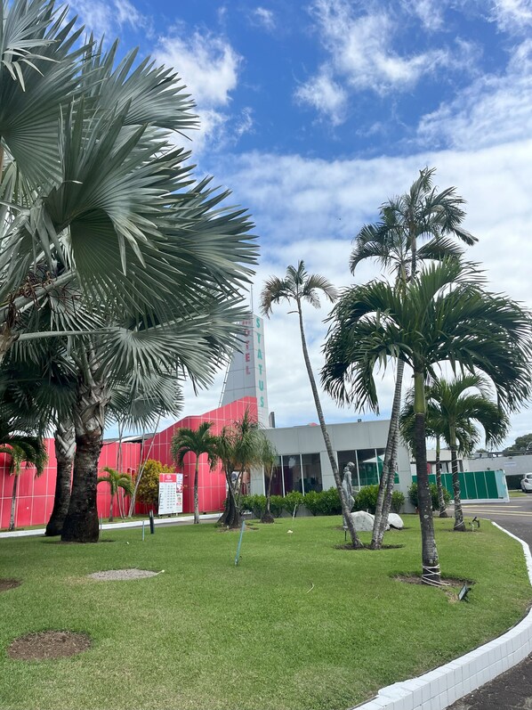 Fachada de la propiedad