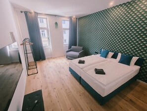 1 quarto, ferros/tábuas de passar roupa, Wi-Fi, roupa de cama