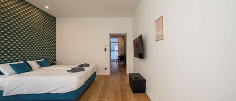 1 bedroom, travel crib, free WiFi, bed sheets