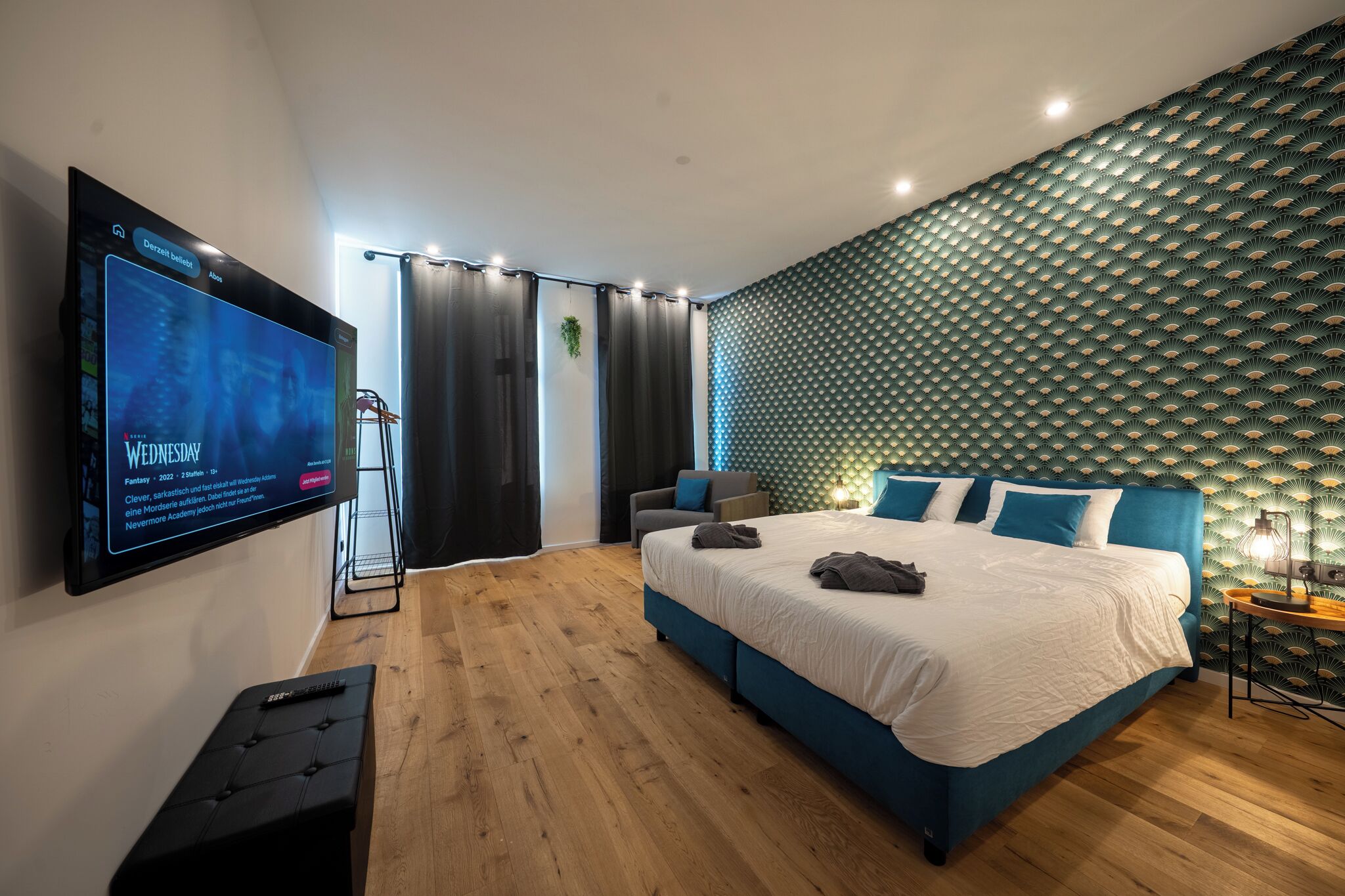 1 bedroom, travel crib, free WiFi, bed sheets