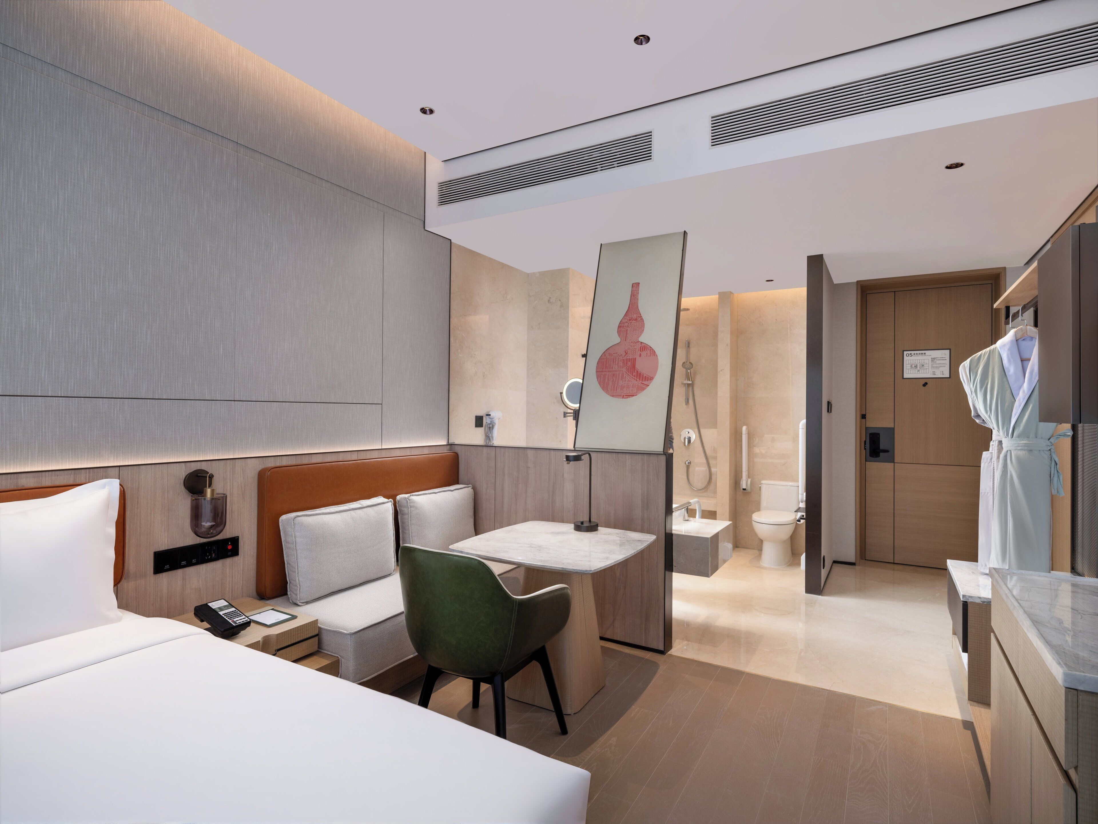 Superior Room, 1 Queen Bed, Mobility Accessible | Down comforters, in-room safe, desk, blackout drapes