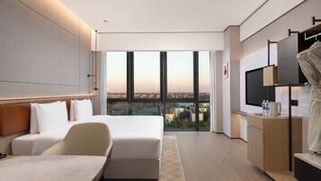 Superior-Zimmer, 1 Queen-Bett | Zimmersafe, Schreibtisch, Bügeleisen/Bügelbrett, kostenloses WLAN