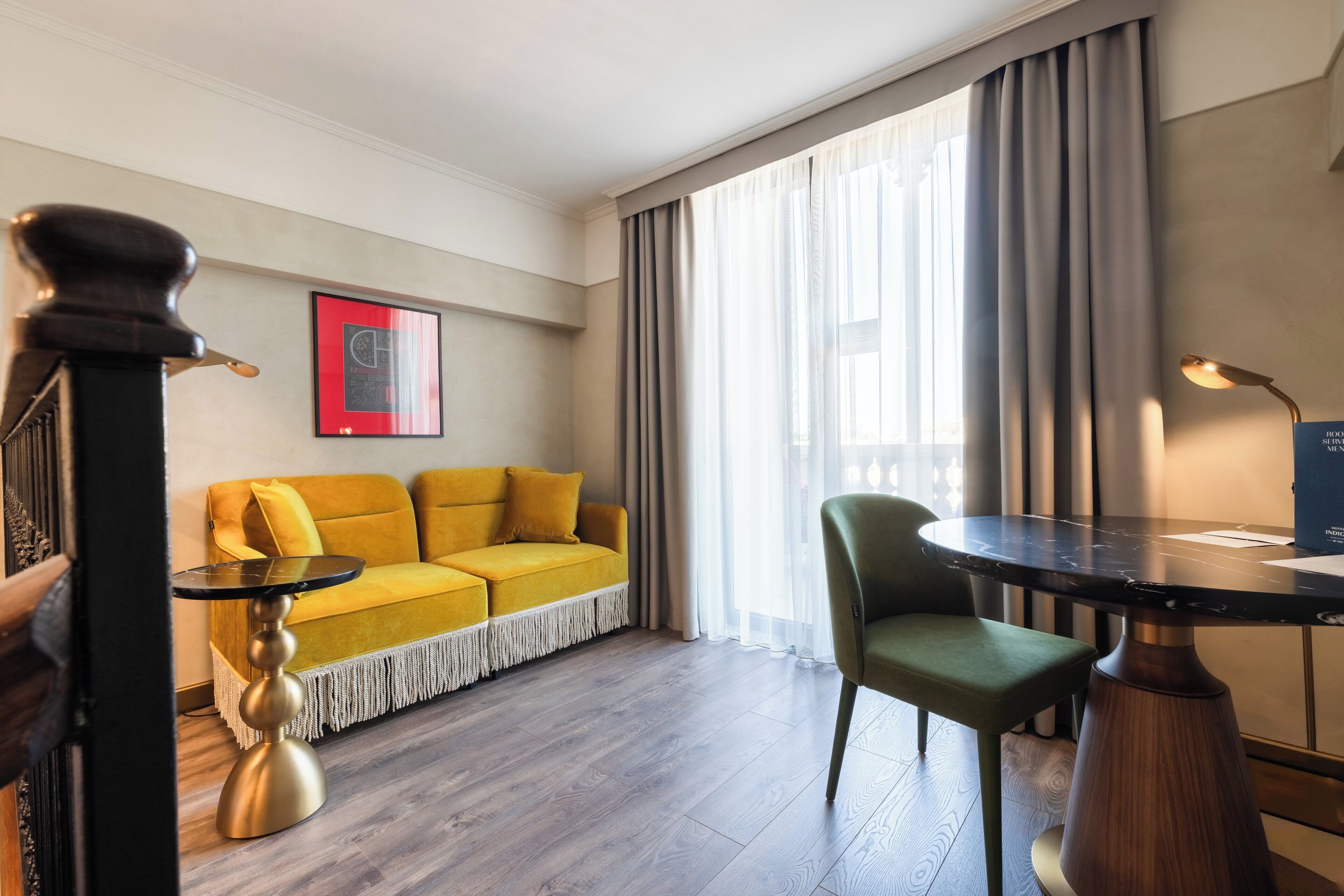 Ropa de cama hipoalergénica y minibar 